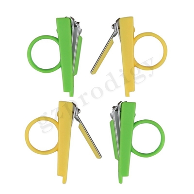 Tagliaunghie professionale per bambini, colore verde, acciaio, moda, tagliaunghie, kit per la cura della salute