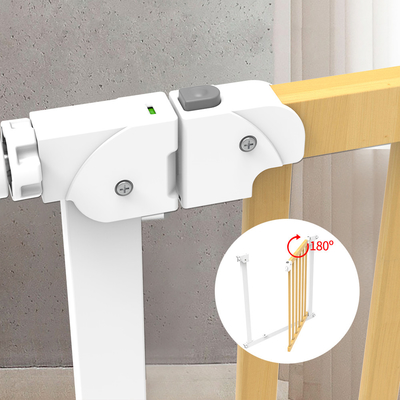 Allungabile nessuna fine automatica extra di perforazione di Multiscene del bambino del portone bianco del metallo ampia