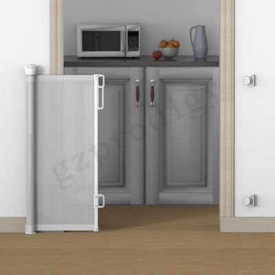 Rolling estensibile 55 &quot;-71&quot; Cancello per bambini retrattile Multi scena Recinzione per scale per bambini