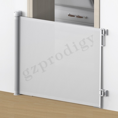 Rolling estensibile 55 &quot;-71&quot; Cancello per bambini retrattile Multi scena Recinzione per scale per bambini