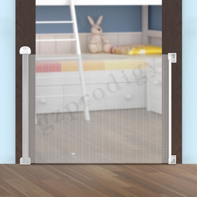 Pet Friendly Double Lock System Rolling Mesh Gates per la sicurezza dei bambini