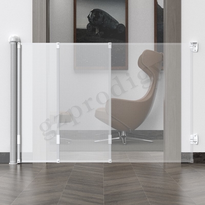 Cancello per bambini retrattile a doppia sicurezza 55 &quot;-118&quot; Super largo EN1930