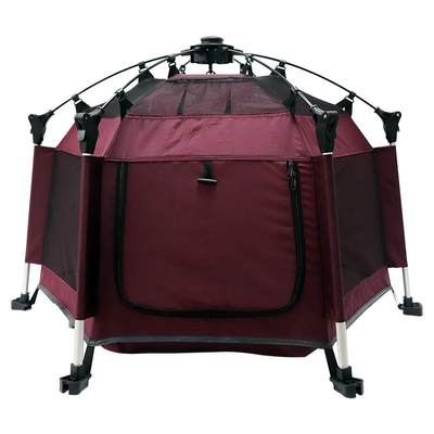 Tenda pieghevole per box da viaggio per animali domestici, leggera, di piccole dimensioni, installazione rapida