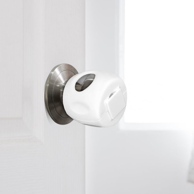 Colore bianco di plastica della serratura di sicurezza del bambino di Prodigy 62x66mm per la maniglia di porta