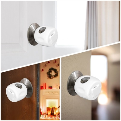 Colore bianco di plastica della serratura di sicurezza del bambino di Prodigy 62x66mm per la maniglia di porta