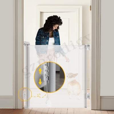 Parete ritrattabile all'aperto dell'interno del portone di Prodigy al portone allungabile di sicurezza del portone ritrattabile del balaustro per i cani