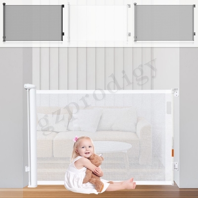 Ampie scale ritrattabili a 140 pollici extra di Mesh Barrier Expandable Gate For del portone