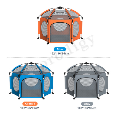 Tenda dell'interno ed all'aperto Grey Blue Color arancio del gioco di pop-up di piegatura A