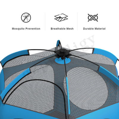iarda del gioco del bambino di 162cm che piega protezione UV Grey Color di pop-up della tenda dell'interno del gioco