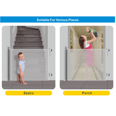 55-197 pollici retrattile extra ampia porta estendendo baby Safety Scala Recinzione