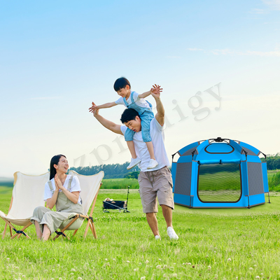 Tenda di gioco indoor e outdoor pop up piatta per bambini e animali domestici