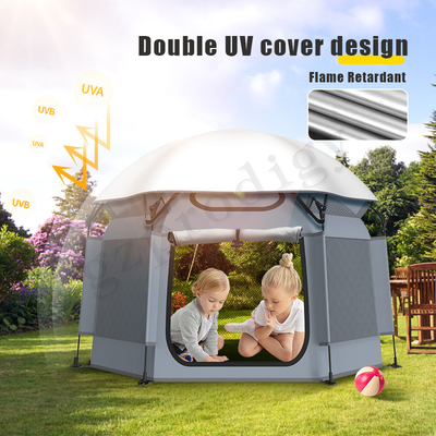 Tenda di gioco indoor e outdoor pop up piatta per bambini e animali domestici