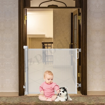 71 Inch Dog Mesh Retracibile Baby Gate per porta delle scale