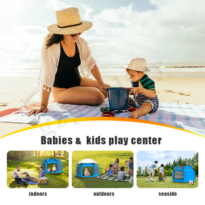 210D facile stoccaggio Pop Up Toy Tent Bambino sicurezza tenda pieghevole Playhouse