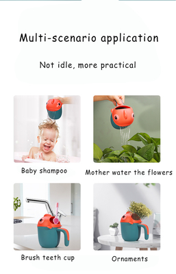 Prodigy Child Safety Multi Functional Baby Wash Toy Bath Shampoo Sciacquare Coppa Lava Capelli