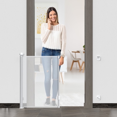 Sicurezza infantile Porta retrattile In scale Balcone Logo personalizzato