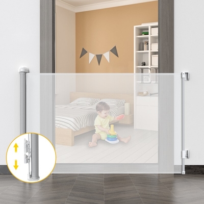 Extra ampia sicurezza retrattile baby gate regolabile mesh oDM