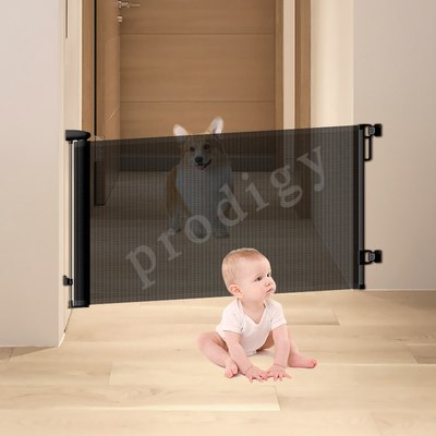 Porta delle scale scorrevoli all' aperto, larghezza extra, porta retrattile di sicurezza per bambini